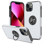 PC + TPU Shockproof Magnetic Protective Case with Invisible Ring Holder, For iPhone 13 mini, For iPhone 13, For iPhone 13 Pro, For iPhone 13 Pro Max