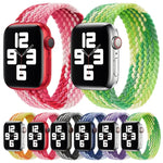 Correia de substituição em nylon trançado de laço único, Tamanho: S 135mm Para Apple Watch Series 6 & SE & 5 & 4 40mm / 3 & 2 & 1 38mm, S 135mm 40mm / 38 mm