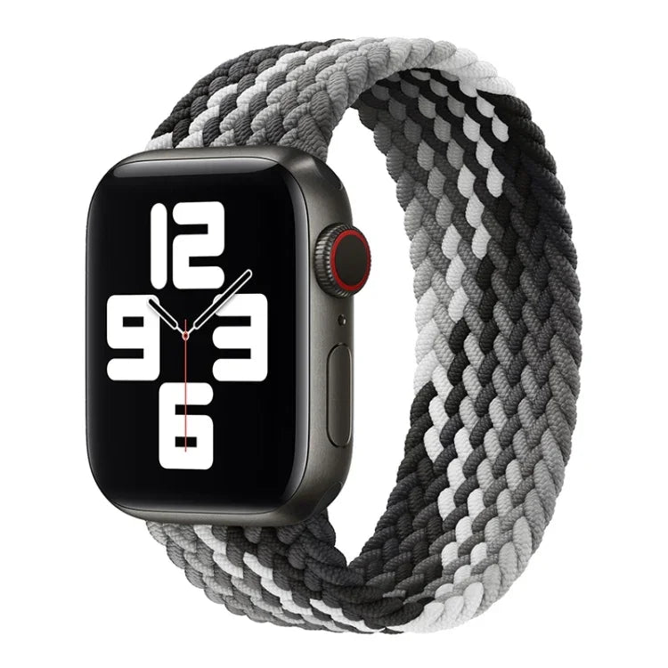 Single Loop Weaving Nylon Replacement Watchband, Size: M 145mm For Apple Watch Series 6 & SE & 5 & 4 40mm / 3 & 2 & 1 38mm, M 145mm 40mm / 38 mm