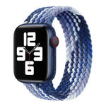 Single Loop Weaving Nylon Replacement Watchband, Size: M 145mm For Apple Watch Series 6 & SE & 5 & 4 40mm / 3 & 2 & 1 38mm, M 145mm 40mm / 38 mm