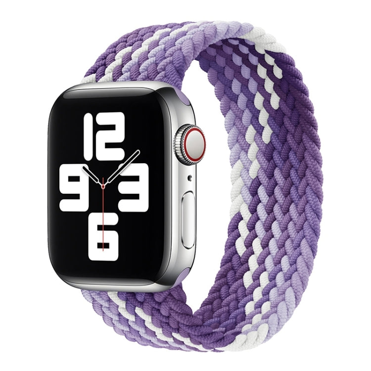 Single Loop Weaving Nylon Replacement Watchband, Size: M 145mm For Apple Watch Series 6 & SE & 5 & 4 40mm / 3 & 2 & 1 38mm, M 145mm 40mm / 38 mm