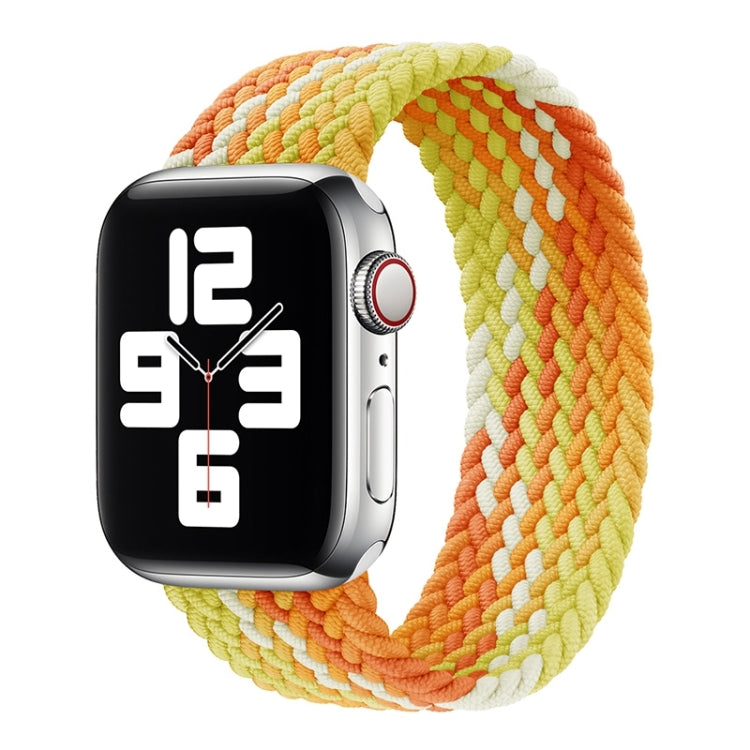 Single Loop Weaving Nylon Replacement Watchband, Size: M 145mm For Apple Watch Series 6 & SE & 5 & 4 40mm / 3 & 2 & 1 38mm, M 145mm 40mm / 38 mm