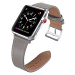 Correia de substituição em pele para cintura pequena, Para Apple Watch Series 7  41mm / & 6 & SE & 5 & 4 40mm, Para Apple Watch Series  7  45mm / & 6 & SE & 5 & 4 44mm