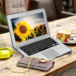 Capa protetora para portátil antiqueda bicolor TPU + PC, para MacBook Air 11,6 polegadas A1465 / A1370, para MacBook Retina 12 polegadas A1534