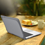 Capa protetora para portátil antiqueda bicolor TPU + PC, para MacBook Air 11,6 polegadas A1465 / A1370, para MacBook Retina 12 polegadas A1534