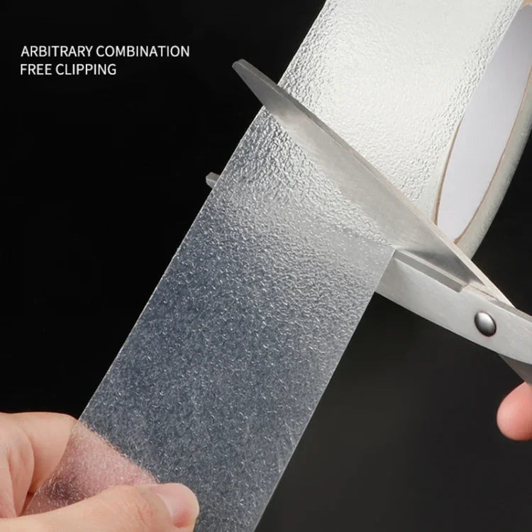 Fita Antiderrapante para Chão PEVA Impermeável Nano, Não Marca, Resistente ao Desgaste, 2,5cm x 5m (Branco), 5cm x 5m (Branco), 2,5cm x 5m (Cinza), 5cm x 5m (Cinza), 2,5cm x 5m (Transparente), 5cm x 5m (Transparente), 5cm x 5m (Textura Diamante Azul)