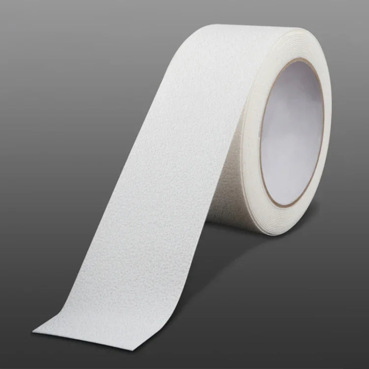 Fita Antiderrapante para Chão PEVA Impermeável Nano, Não Marca, Resistente ao Desgaste, 2,5cm x 5m (Branco), 5cm x 5m (Branco), 2,5cm x 5m (Cinza), 5cm x 5m (Cinza), 2,5cm x 5m (Transparente), 5cm x 5m (Transparente), 5cm x 5m (Textura Diamante Azul)