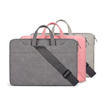 Bolsa de Negócios para Portátil em PU Fosco ST06SDJ com Alça de Ombro Destacável, 13.3 polegadas, 14.1-15.4 polegadas, 15.6 polegadas