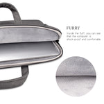 Bolsa de Negócios para Portátil em PU Fosco ST06SDJ com Alça de Ombro Destacável, 13.3 polegadas, 14.1-15.4 polegadas, 15.6 polegadas