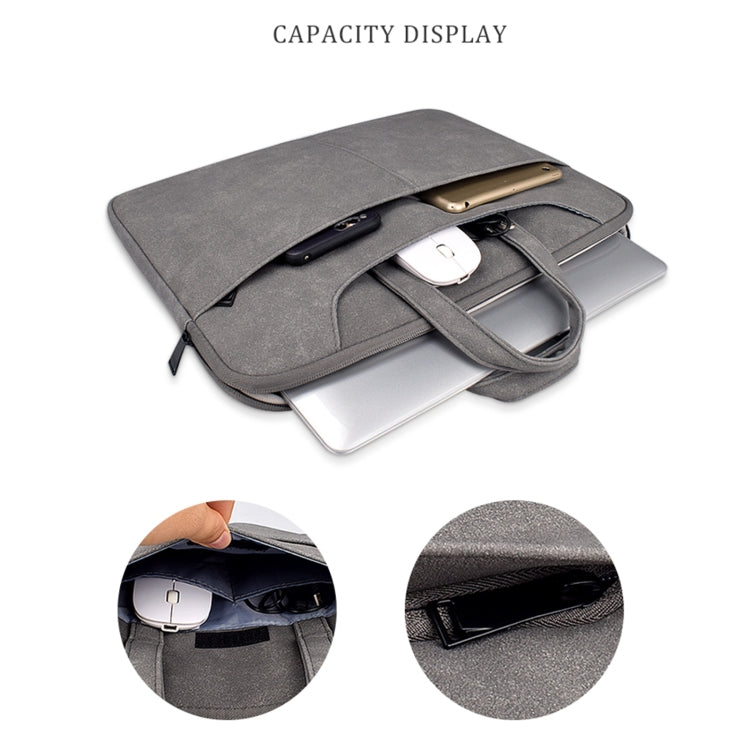 Bolsa de Negócios para Portátil em PU Fosco ST06SDJ com Alça de Ombro Destacável, 13.3 polegadas, 14.1-15.4 polegadas, 15.6 polegadas