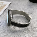 Correia de substituição em aço para cintura pequena, Para Apple Watch Series 7  41mm / & 6 & SE & 5 & 4 40mm, Para Apple Watch Series  7  45mm / & 6 & SE & 5 & 4 44mm
