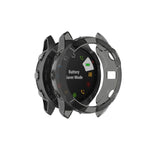Smart Watch Half Coverage TPU Protective Case, For Garmin Fenix 6 / 6 Pro, For Garmin Fenix 6S / 6S Pro, For Garmin Fenix 6X / 6X Pro