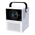 Projetor Digital LED HD Portátil WEJOY Y2 1920x1080P 100 ANSI Lumens Home Theater, Versão com Controlo Tátil por Bateria, Android 9.0, 2G+16G, Y2 Ficha US