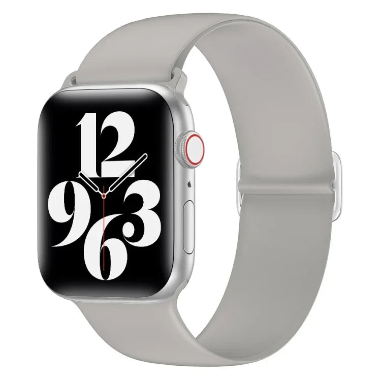 Correia de substituição elástica em silicone Para Apple Watch Series, 7 45mm / 6 & SE & 5 & 4 44mm / 3 & 2 & 1 42mm
