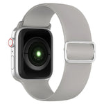 Correia de substituição elástica em silicone Para Apple Watch Series, 7 45mm / 6 & SE & 5 & 4 44mm / 3 & 2 & 1 42mm