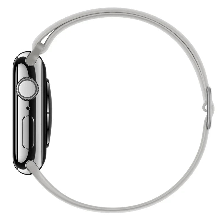 Correia de substituição elástica em silicone Para Apple Watch Series, 7 45mm / 6 & SE & 5 & 4 44mm / 3 & 2 & 1 42mm