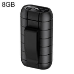 Caneta Gravadora B800LI com Clipe, Redução de Ruído HD, Suporta Cartão TF, Gravação com Uma Tecla e OTG, 8GB, 16GB, 32GB, 128GB