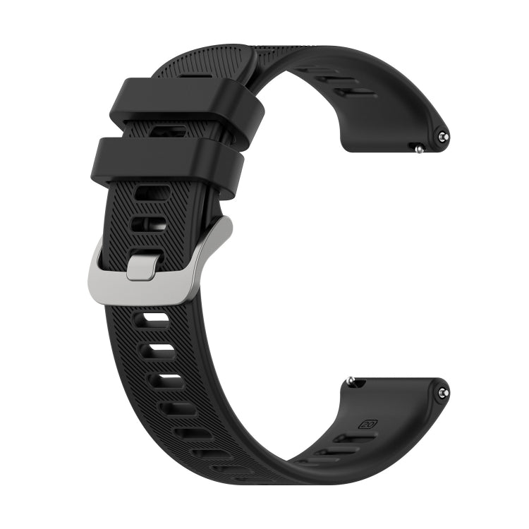 For Garmin Forerunner 158 / 55 Twill Silicone Replacement Strap Watchband