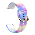 Pulseira de substituição em silicone com impressão, para Samsung Galaxy Watch 42mm