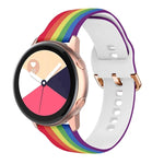 Pulseira de substituição em silicone com impressão, para Samsung Galaxy Watch 46mm