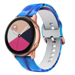Pulseira de substituição em silicone com impressão, para Samsung Galaxy Watch 46mm