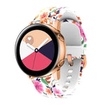 Pulseira de substituição em silicone com impressão, para Samsung Galaxy Watch 46mm