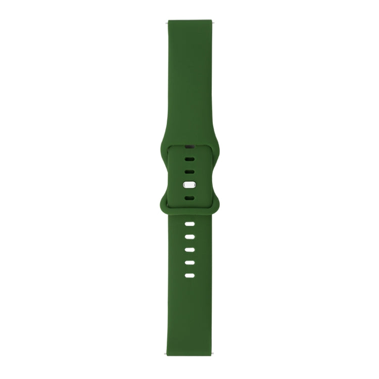 Correia de Substituição em Silicone com 8 Fivelas para Relógio, Para Samsung Galaxy Watch Active, Para Huawei Watch GT 2 42mm, Para Huawei Watch GT 2 46mm, Para Huawei Watch GT 2e 46mm