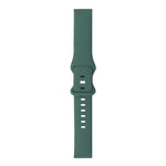 Correia de Substituição em Silicone com 8 Fivelas para Relógio, Para Samsung Galaxy Watch Active, Para Huawei Watch GT 2 42mm, Para Huawei Watch GT 2 46mm, Para Huawei Watch GT 2e 46mm