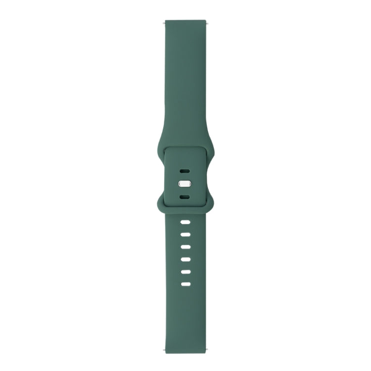 Correia de Substituição em Silicone com 8 Fivelas para Relógio, Para Samsung Galaxy Watch Active, Para Huawei Watch GT 2 42mm, Para Huawei Watch GT 2 46mm, Para Huawei Watch GT 2e 46mm