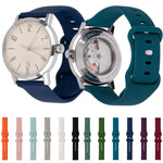 Correia de Substituição em Silicone com 8 Fivelas, Para Relógio Desportivo Amazfit / Relógio Desportivo 2S, Para Garmin Vivoactive 3