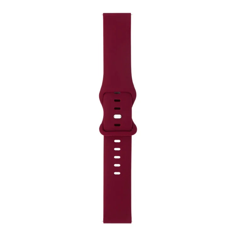 Correia de Substituição em Silicone com 8 Fivelas, Para Relógio Desportivo Amazfit / Relógio Desportivo 2S, Para Garmin Vivoactive 3