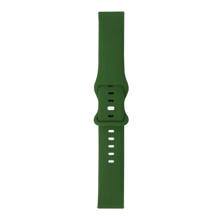 Correia de Substituição em Silicone com 8 Fivelas, Para Relógio Desportivo Amazfit / Relógio Desportivo 2S, Para Garmin Vivoactive 3