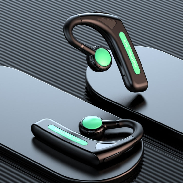 M-618 Auscultador Bluetooth Estéreo de Condução Óssea com Gancho, M-618 (Preto), M-618 (Azul), M-618 (Vermelho), M-618 (Verde)