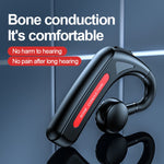M-618 Auscultador Bluetooth Estéreo de Condução Óssea com Gancho, M-618 (Preto), M-618 (Azul), M-618 (Vermelho), M-618 (Verde)
