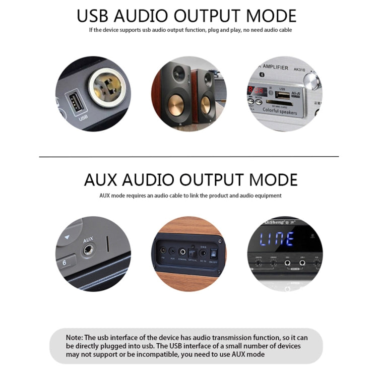 Adaptador USB Bluetooth 5.1 Receptor de Áudio KN318, KN318