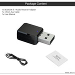 Adaptador USB Bluetooth 5.1 Receptor de Áudio KN318, KN318