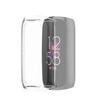 Full Coverage TPU Electroplating Protective Case Cover, For Fitbit Luxe
