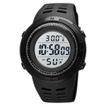 Relógio Eletrónico Luminoso Multifuncional SKMEI 1681 com Display Digital LED, Suporta Medição de Temperatura Corporal/Ambiental