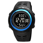 Relógio Eletrónico Luminoso Multifuncional SKMEI 1681 com Display Digital LED, Suporta Medição de Temperatura Corporal/Ambiental