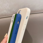 Herringbone Texture Silicone Protective Case, For iPhone 11, For iPhone 12, For iPhone 12 Pro, For iPhone 12 Pro Max