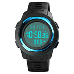 Relógio Eletrónico SKMEI 1729 com Calendário Qibla, Temporizador Multifuncional, Display Digital LED Luminoso