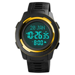 Relógio Eletrónico SKMEI 1729 com Calendário Qibla, Temporizador Multifuncional, Display Digital LED Luminoso