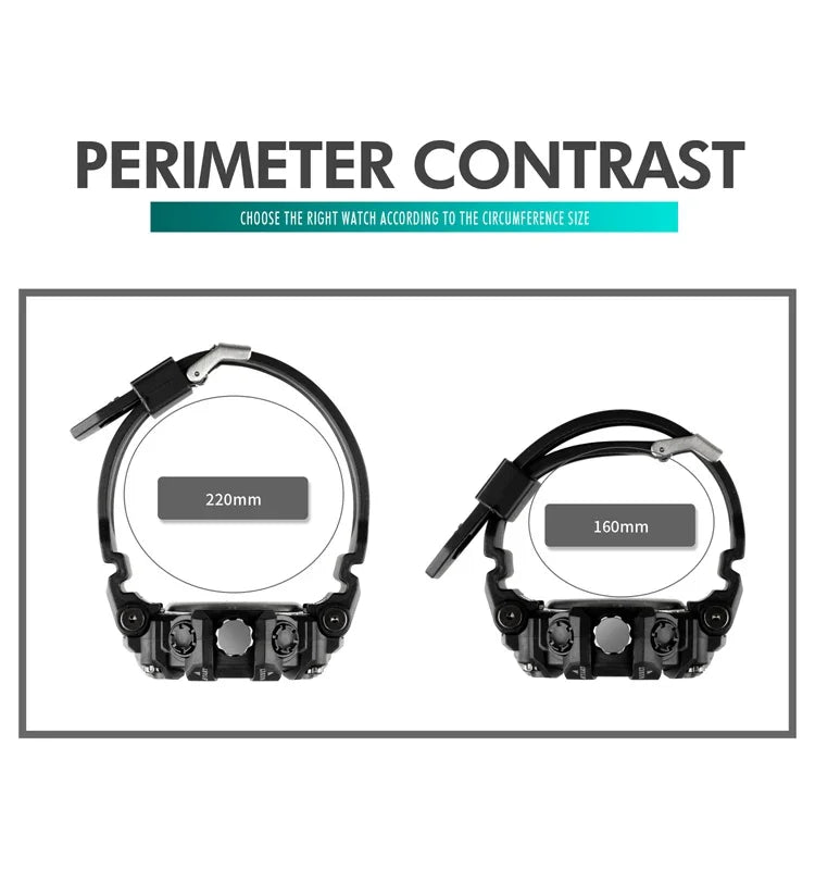 SKMEI 1742 Relógio Eletrónico Desportivo Luminoso com Mostrador LED de Quatro Ecrãs e Amortecimento para Homem