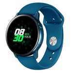 Para Galaxy Watch Active 2 Smartwatch Correia de Pulso em Silicone Cor Sólida, L, S