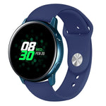 Para Galaxy Watch Active 2 Smartwatch Correia de Pulso em Silicone Cor Sólida, L, S