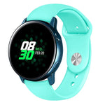Para Galaxy Watch Active 2 Smartwatch Correia de Pulso em Silicone Cor Sólida, L, S