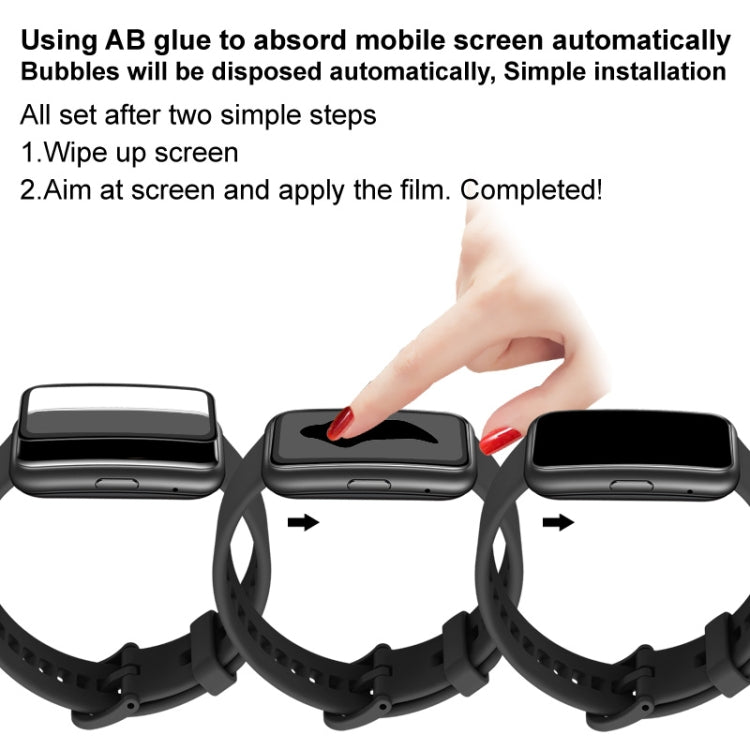 IMAK Plexiglass HD Watch Protective Film, For Fitbit Luxe, For Fitbit Versa 3 / Sense