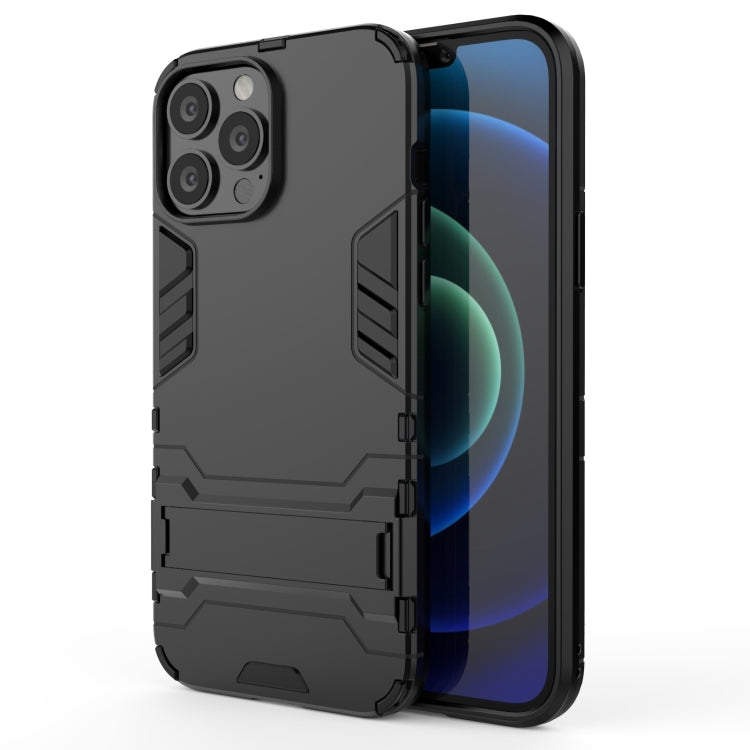 PC + TPU Shockproof Protective Case with Invisible Holder, For iPhone 13 mini, For iPhone 13, For iPhone 13 Pro, For iPhone 13 Pro Max
