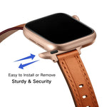 Correia de substituição em pele estilo céu estrelado feminino para Apple Watch Series, 7 41mm / 6 & SE & 5 & 4 40mm / 3 & 2 & 1 38mm, 7 45mm / 6 & SE & 5 & 4 44mm / 3 & 2 & 1 42mm