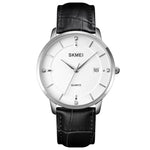 SKMEI 1801 Relógio de Quartzo Casual com Calendário para Homem